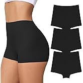 FallSweet BoyShort Underwear for Women No Show Seamless Panties Smooth Boxer Briefs Stretch Shorts