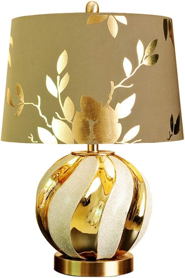 Zunruishop Tisch- & Nachttischlampen/Licht für Schlafzimmer Goldene