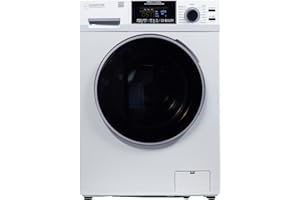 EQUATOR ADVANCED APPLIANCES Equator All-in-One 4600 Washer Dryer VENTLESS/VENTED PET Cycle 1.62cf/15lbs 110V in White
