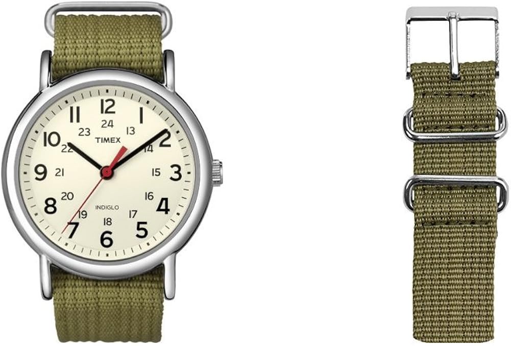 Reloj Timex Unisex T2N651 + Correa para Reloj TW7C05700 ...