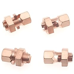 FDXGYH 4 Pack Grounding Split Bolt Connector Copper