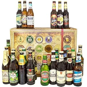 24x Bier aller Welt & Deutschland / 24 Flaschen Bier/Geschenke für Männer