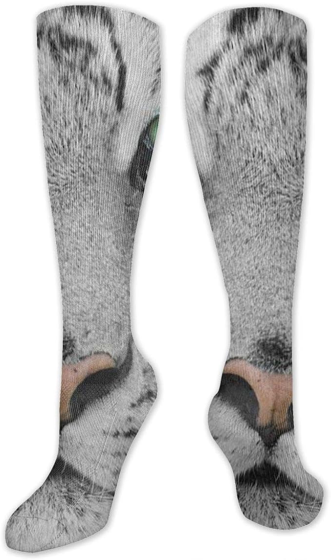 Stretch Socks Fashion Tiger Animal Print Custom Personalized Winter