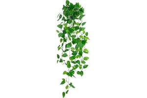 Freyalife Fake Hanging Plants for Room Decor,1pcs Artificial Potted Plants Vines for Wall Home Office Aesthetic Living Kitchen Bathroom Coffee Table Shelf Indoor Outdoor Farmhouse Patio Decorations