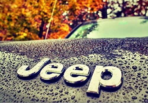 NEW 3D JEEP CHROME METAL LOGO LETTERS HOOD TRUNK TAILGATE FENDER EMBLEM NAMEPLATE SILVER