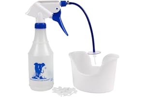 DOCTOR EASY MEDICAL PRODUCTS Doctor Easy Elephant Ear Washer Bottle System - Ear Wax Remover with Basin and 20 Extra Disposable Tips