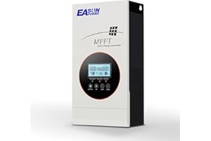 POWLAND 80A MPPT Solar Charge Controller 12V/24V/36V/48V Auto,Max Input 145V Solar Charger,LCD Display Intelligent Regulator for AGM, Gel, Lithium ect