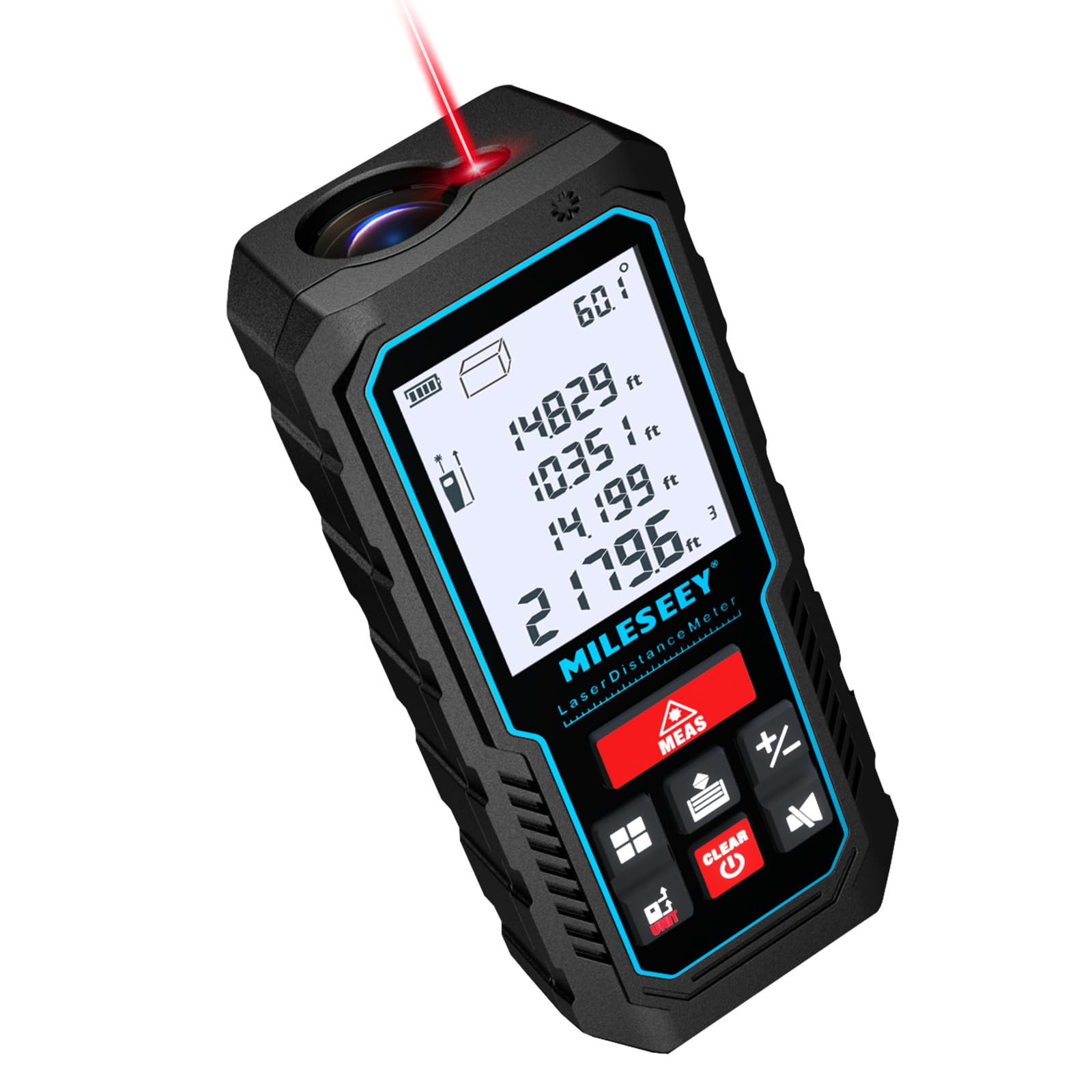 Laser Measure Device, MiLESEEY 229ft Digital Laser Tape Measure with ...