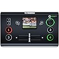 RGBlink Mini-pro Video Switcher with 4 x 4K HDMI Inputs 1HDMI/USB3.0 Outputs Multi Camera Video Mixer Switcher with 2 Inch Touch Screen Ideal for Live Streaming Worship Gamers Live Events