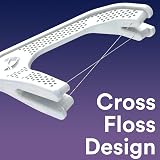 DenTek Cross Flosser Plaque Control 75 Count X-Shaped Floss Picks view 6