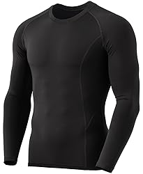 TSLA Men's Thermal Long Sleeve Compression