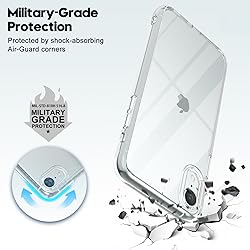 LoeoeL for iPhone XR Case Clear, Transparent Hybrid