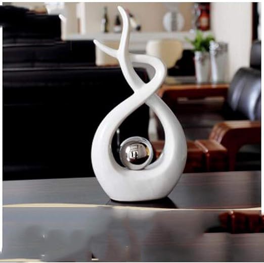 Jjzs Decoracion Hogar Figuras De Ceramica Modernas Artesanias