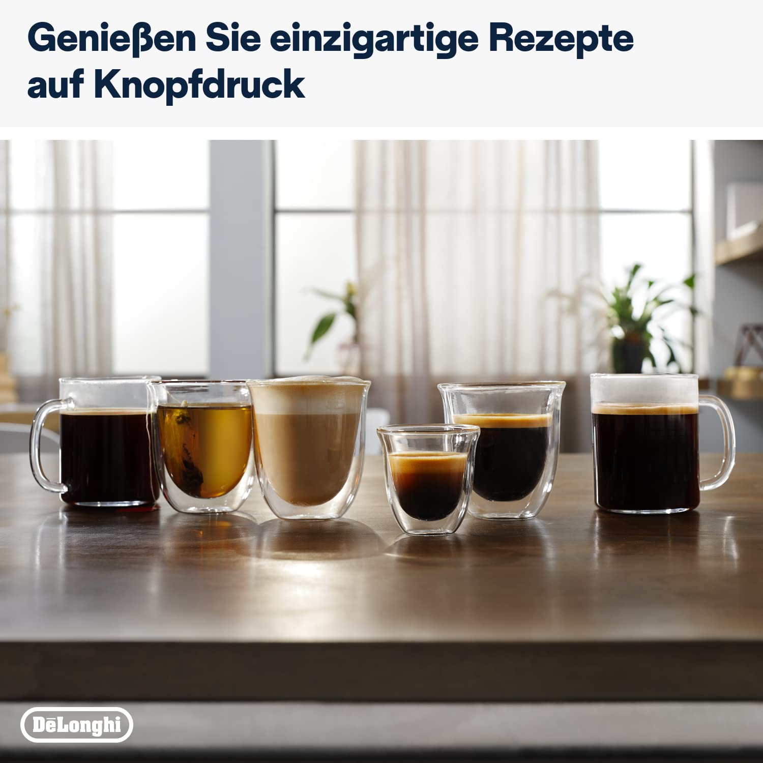 De’Longhi Magnifica Evo - Perfetto Kaffeevollautomat mit klassischem Milchaufschäumer, 4 One-Touch-Getränke, Cappuccino, Espresso Kaffeemaschine, Soft-Touch-Bedienfeld, Silber (ECAM292.33.SB) 5