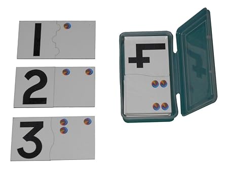 Kido Toys Numbers & Quantities Pairing Cards Wooden - Match & Learn (Counting Jigsaw)