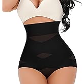 Werena Tummy Control Shapewear Panties for Women High Waist Cincher Shaping Underwear Body Shaper Panty Girdle