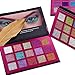 UCANBE 15 Color Glitter Sequin Eyeshadow Palette, High Pigment Face Body Chunky Glitter Metallic Shimmer Eye Shadow Pallet Waterproof Long Lasting Makeup Eyeshadow Powder (03)