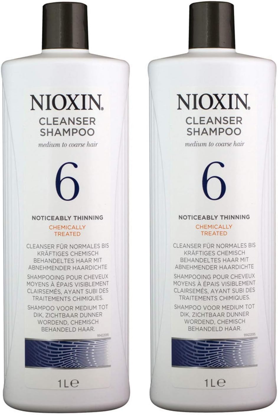 Nixion System 6 (Shampoo Cleanser 33.8 oz) Liter (2Pack)
