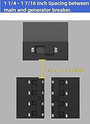 2 Set Generator Interlock Kit Compatible with Eaton
