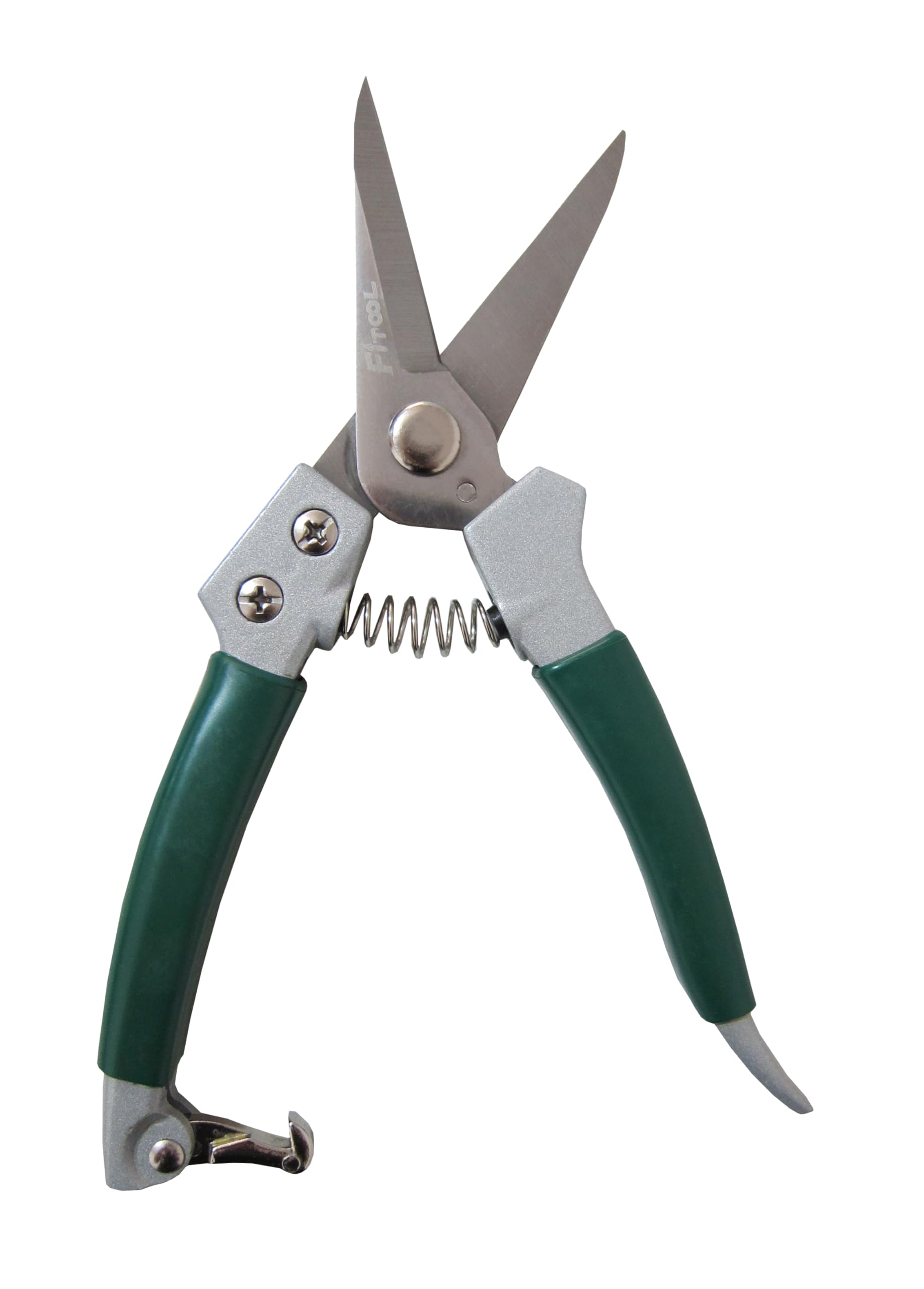 Floral Pruning Shears, Aluminium Handle with Stainless Steel Needle Nose Blade, for Arranging Flowers, Trimming Plants and Harvesting Herbs, Fruits or Vegetables, Florist Scissors 8-Inch (Straight)