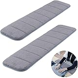 2Pcs Computer Wrist Elbow Pad, Creatiees Upgraded Wrist Rest Arm Pad(Soft, Long-Sized), Keyboard Wrist Elbow Support Mat for Office Desktop Working Gaming - Less Elbow Pain (7.9 x 31.5 inch) (Gray)