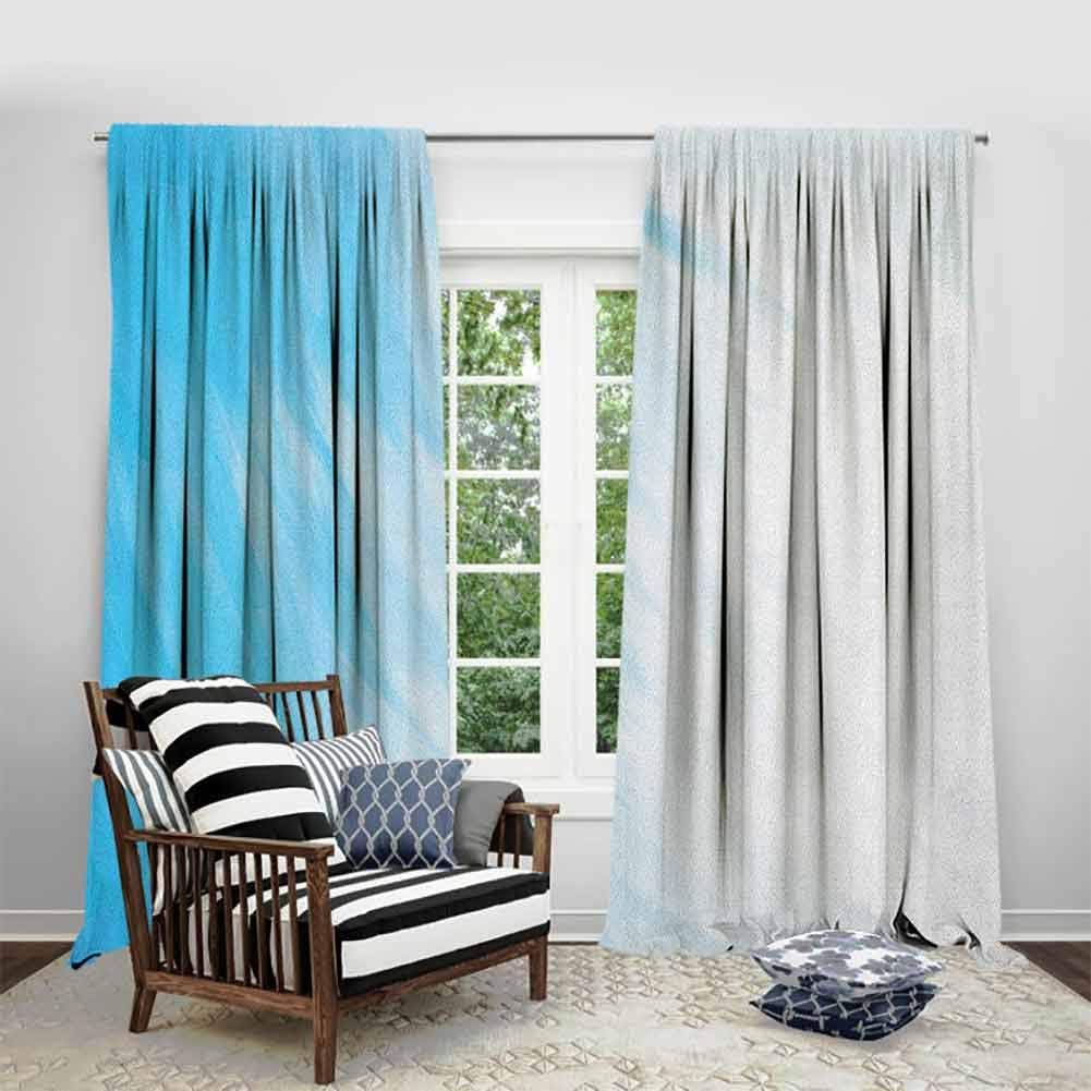 FOEYESEE Living Room Curtains Abstract Abstract Artwork in Watercolor