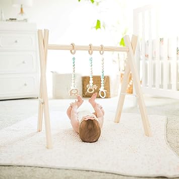 wooden play gym amazon