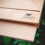 Ferplast Bat House Wooden Bat Box FSC Natural Eco Protection Mosquitoes Insects view 4
