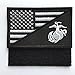 SpaceAuto USA American Flag w/ Marine Corps USMC Military Tactical Morale Badge Patch 3