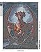 DIY 5D Diamond Painting Kit Full Diamond Dragon Goddess Embroidery Square Resinstone Cross Stitch Arts Craft Supply for Home Wall Decor (Dragon Goddess)