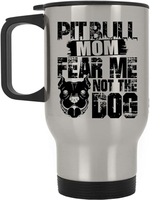 pitbull mom mug