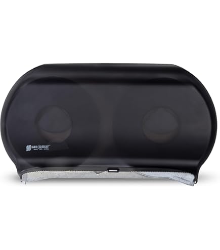 Vondrehle Jumbo Twin Toilet Paper Dispenser - Commercial Bathroom Tissue Holder