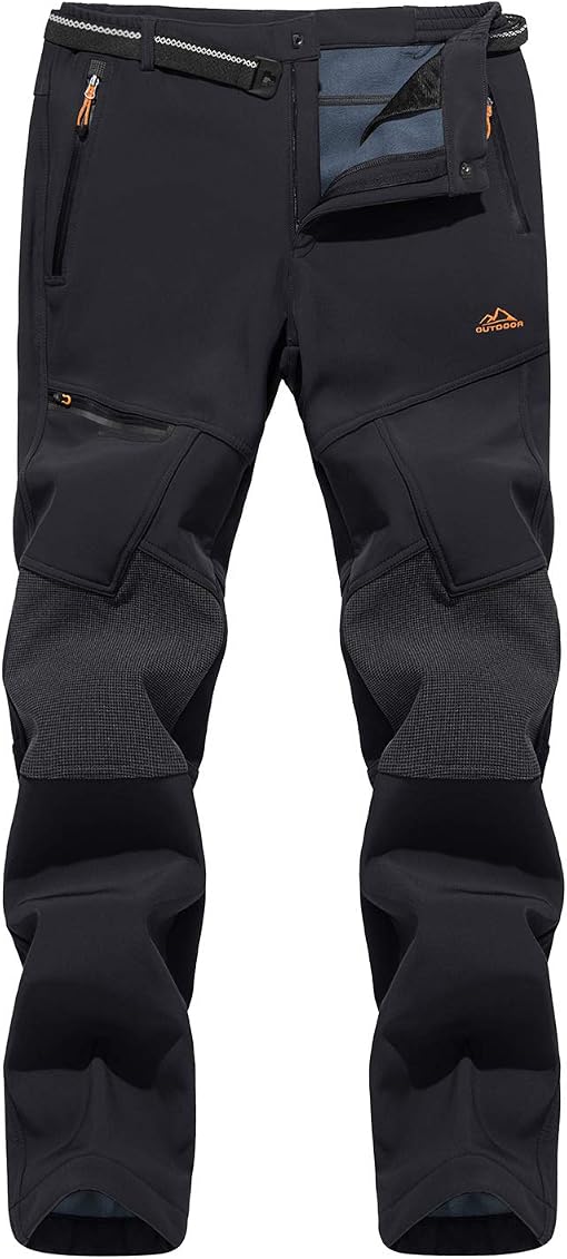 Snowboard Fleece Lined Softshell Pants 