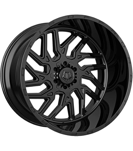 ●BLACK BALLED Fuel D847 Rebar Wheels Rims 20x10 5x139.7 Black -18mm