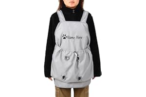 Personalized Custom Name Cat Apron Carrier,Cat Sleeping Bag with Holes