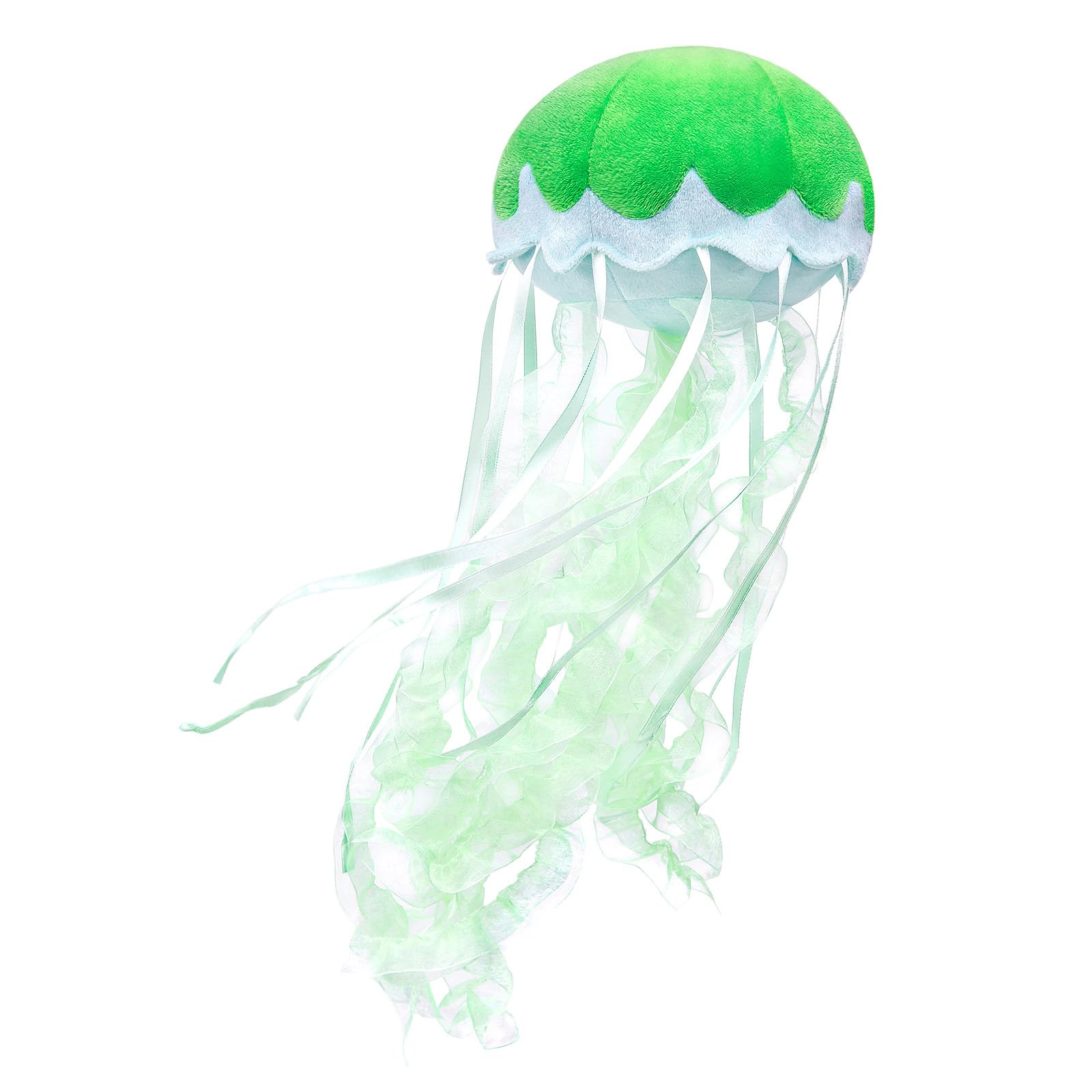 lilizzhoumax Simulation Jellyfish Plush Toy 15cm/6”, Realistic Stuffed Animal Jellyfish Plush Toy, Cute Hangable Plush Toy, Super Soft Sea Animal Home Decoration Animal Toys — image 1