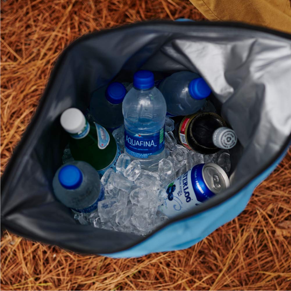 Wise Owl Outfitters Backpack Cooler Bag - Insulated, Leakproof & Waterproof Soft Cooler Backpack for Camping, Kayak, Hiking, Fishing, Picnic and Beach- 20L - view 5