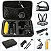 NavTour Outdoor Sports Camera Accessories Kits for Gopro Hero 6 5 4 3+ 3 2 1 SJ4000 SJ5000 SJ6000, Lightdow LD6000 LD4000, DBPower EX5000 with Carrying Case/Chest Strap/Octopus Tripod