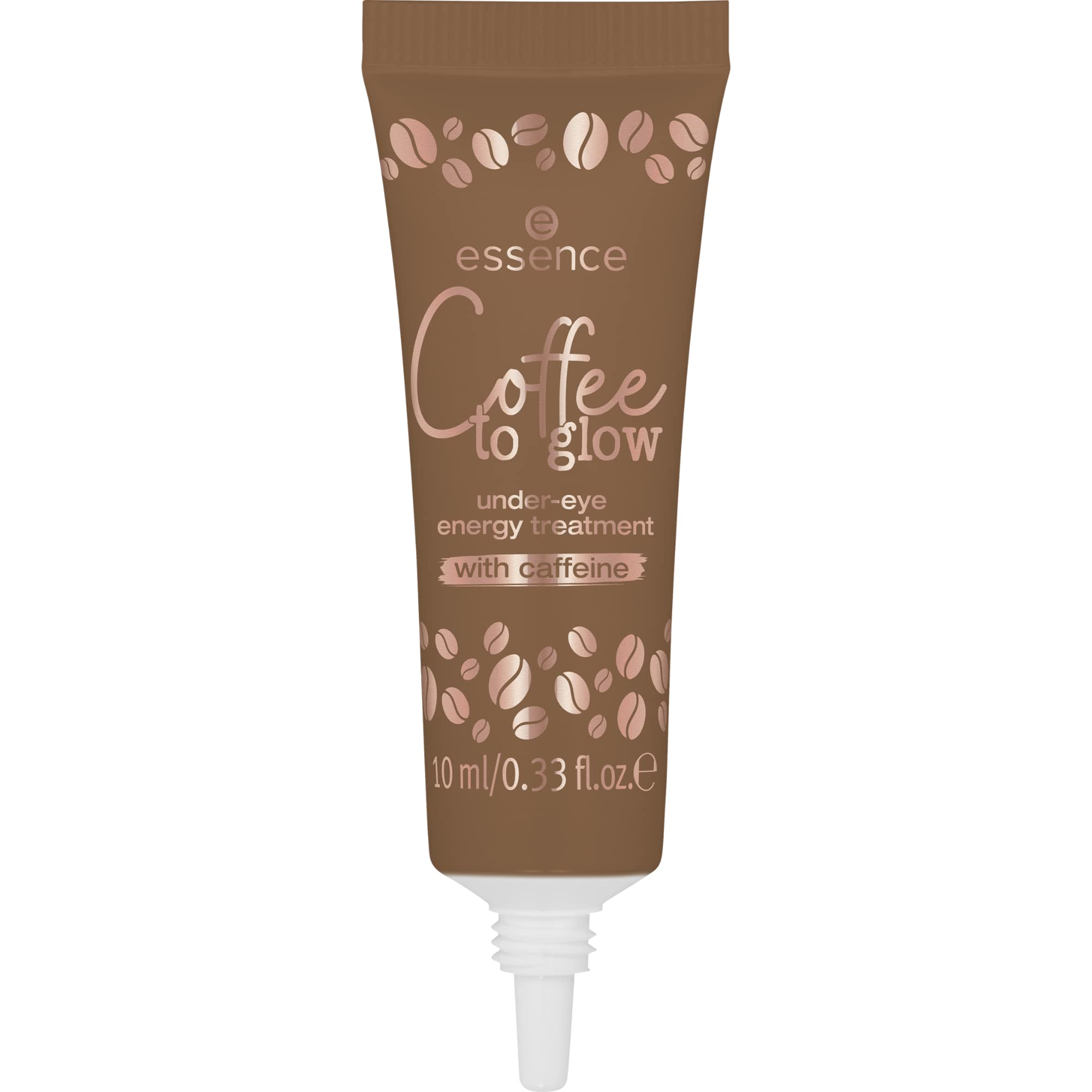essence | Coffee to Glow Under-Eye Energy Treatment | Made with Caffeine & Vitamin E | Reduces Puffiness, Fine Lines & Wrinkles | Vegan & Cruelty Free | Free from Parabens, Oil-Perfume& Alcohol