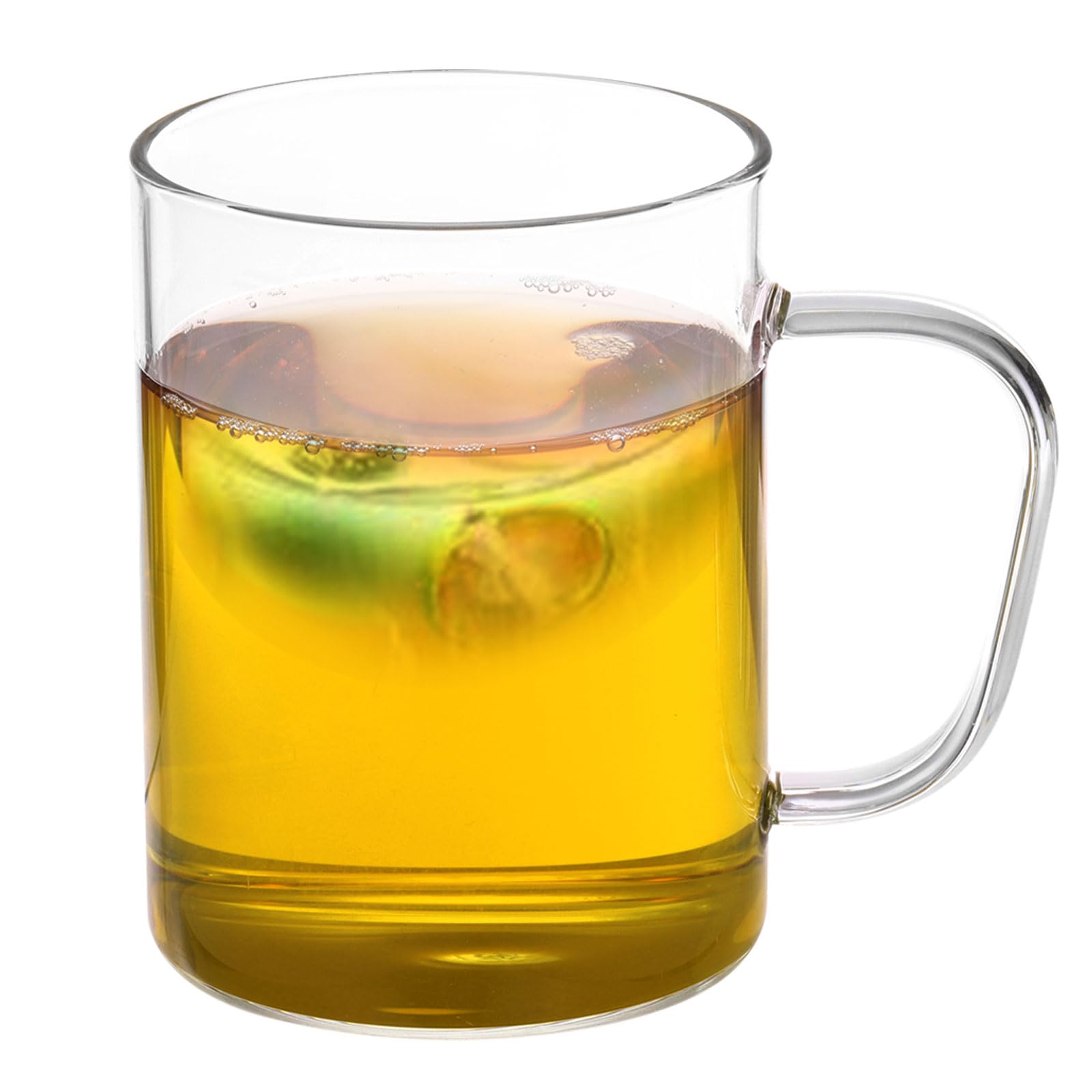 PATIKIL 500ml Glass Measuring Cup, 3.3 Borosilicate Glass Mug Liquid Cups Beaker with Clear Handle for Kitchen, Clear