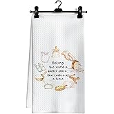 Ghoaoivo Baking Gifts Kitchen Dish Towels, Gifts for Baking Cooking Lovers, Cookie Bread Bakers Gift Hand Tea Towels for Kitchen Bakery Decor, 16x24 Inch