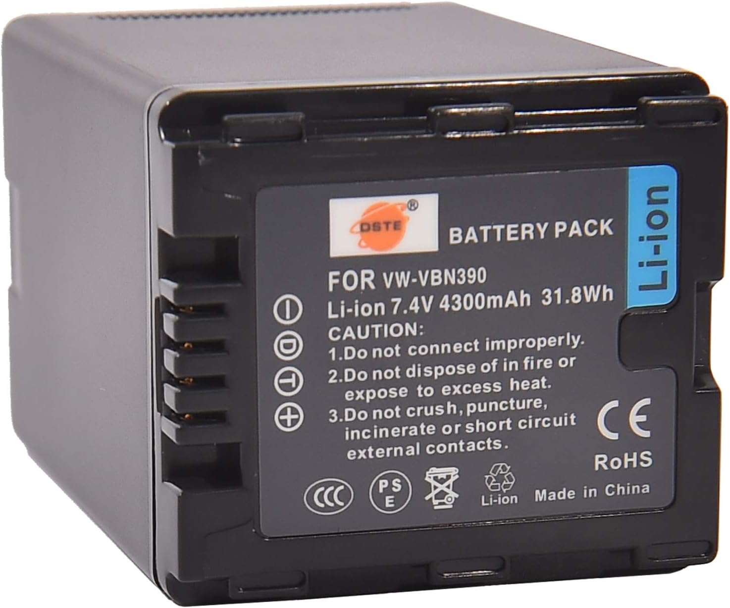 Canon Eos M100 Akku Für Panasonic VW-VBN260 HDC-HS900 HDC-SD800 HDC-SD909 Batterie Panasonic Lumix