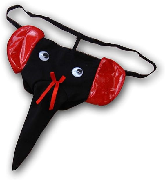 Memefood Calzoncillos Elefante, Lencería Tanga Erótico Elefante Bulto