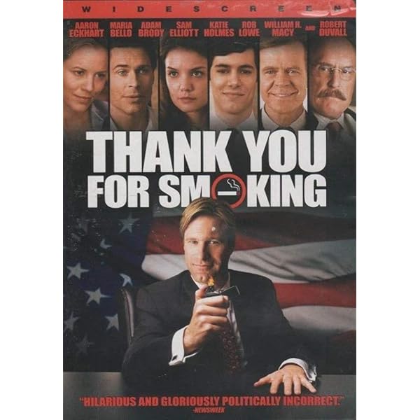 Aaron Eckhart Obrigado Por Fumar Thank You For Smoking (Full Screen