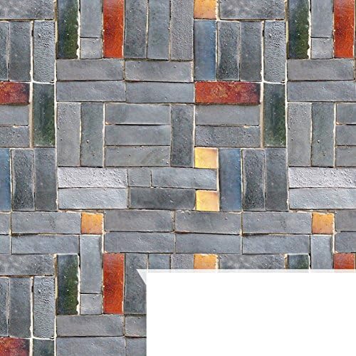 AIWQTO 3d wallpaper stick and peel tile glued waterproof decorative bedroom kids room-B 45x1000cm(18x394inch)
