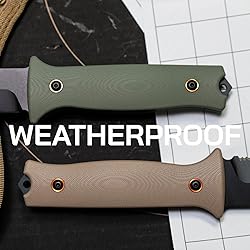 704 Gear Rogue Fixed Blade Knife | Serrated 4.5
