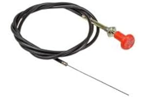 TISCO CC66 Universal Stop Cable w/ Red Knob - 72" Long
