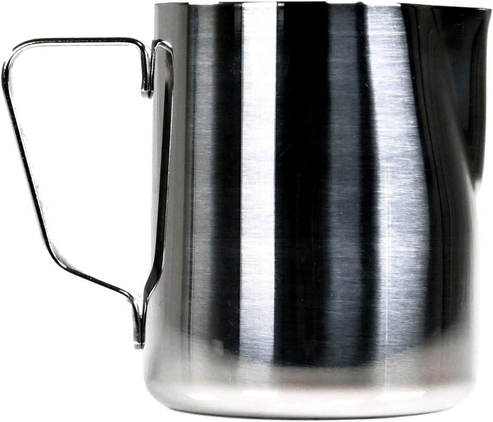 BonBon 20oz Stainless Steel Milk Frothing Pitcher - 600mL - Perfect for Espresso Machines, Milk Frothers, Latte Art, Friends and Family
