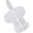 BleedZone Female Luer Lock Connector - 1/16"" Hose Barb Fittings PP Polypropylene Hose, 5x Luer Lock Adapter for Laboratory Equipment, Luer Lock Syringe, Female Hose Connector, Luer Hose Barb Adapter