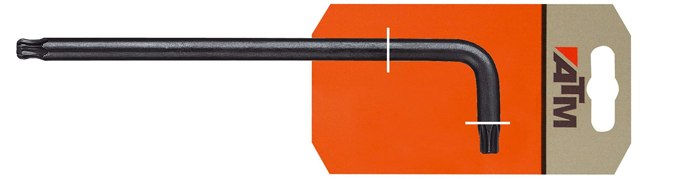 ATM A2613 - Llave Torx Allen bola seguridad Larga en Blister - T20 x 98 mm